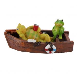 HJLIAN Figurine de decoration de jardin flottante pour piscine, etang, baignoire - Neuf