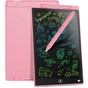 KALTD-Tablette D'Écriture Lcd De 30,5 Cm À Écran Coloré Pour Enfants De 2,3,4,5,6,7 Ans (Rose) - Neuf