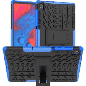 Coque Pour Lenovo Tab M10 Plus (10,3 Pouces) - Protection En Silicone & Pc Dur Stand Housse Pour Lenovo Tab M10 Fhd Plus Tb-X606f/Tb-X606x 10,3 Pouces Tablette B-Bleu Foncé - Neuf
