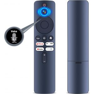 XMRM-M3 T&iquest;&iquest;l&iquest;&iquest;commande vocale de rechange pour Xiaomi 4K TV Box S (2&iquest;&iquest;me g&iquest;&iquest;n&iquest;&iquest;ration) /Mi Smart TV L55M6-ESG L55M6-ARG MDZ-24-AA - Neuf
