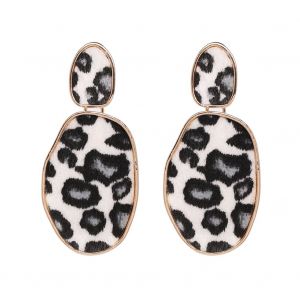 Boucles D'oreilles Pendantes En Alliage Pour Femme, Accessoire De Bijouterie Tendance (Blanc) - Neuf