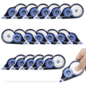 ERYI-18 Pièces Blanco Correcteur 30M*5Mm Souris Correcteur Blanc Avec Capuchon Protecteur Souris Effaceur Blanc Ruban Pour Fourniture Scolaire Enfants École Bureau (Bleu Noir) - Neuf
