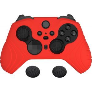 Pour Xbox Elite Series 2 Accessoires Coque Protection Pour Xbox Elite 2 Manette Housse Silicone Controller Cover Skin Avec Capuchon Joystick-Rouge Passion,Édition Samouraï - Neuf