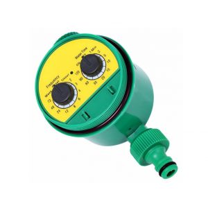 Minuteur d'arrosage automatique pour jardin avec &eacute;cran LCD et r&eacute;glages ajustables - Neuf