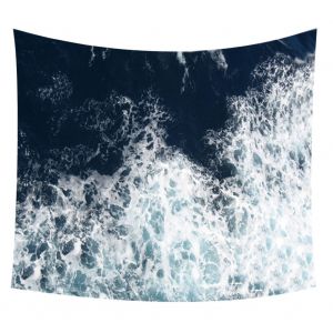 Hjlian Tapis De Plage 3d A Suspendre, Style Plage Et Vagues, Tapisserie Pour Pique-Nique #1, 130 X 150 Cm - Neuf
