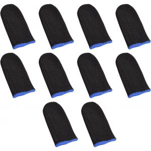 Pubg &iquest; Lot De 10 Manchons De Protection Pour T&eacute;l&eacute;phone Portable Et Jeux Vid&eacute;o &iquest; Gants Anti-Transpiration Respirants Pour Jeux Vid&eacute;o &iquest; Manchons De Pouce Pour Jeux Mobiles &iquest; Gants De Joueur (B[Z996] - Neuf