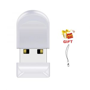 KALPZ-Jaster Mini Usb 2.0 Clé Usb 128Gb En Plastique Affaires Super Minuscule Clé Usb 64Gb Clé Usb 32Gb Mode Noir Clé Usb U Disque,128Gb,White - Neuf