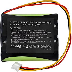 Batterie 2025 2500 mAh 50AA5S pour Toniebox Musicbox Soundbox Speakers - Cellules rechargeables haute densit&eacute; - Haute capacit&eacute; NiMH - Pour haut-parleurs Toniebox - Neuf