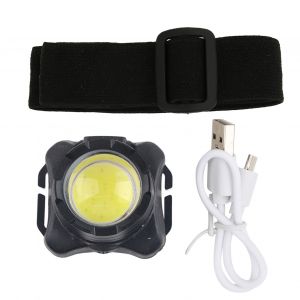 Lampe Frontale Led Portable Rechargeable Et Etanche, Ideale Pour L'escalade, La Peche De Nuit Ou La Peche - Neuf