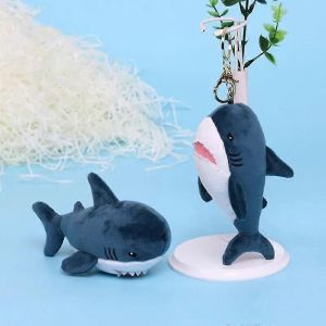Peluche De Requin De 15 Cm, Adorable, Pendentif, Jouet, Baleine, Dessin Anime, Sac A Dos, Porte-Cles, Cadeau D'anniversaire Pour Enfants - Neuf