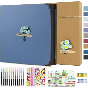 Album Photo Scrapbooking 21x27 Cm 60 Page Livre Fait À La Main Diy Albums Convient Aux Amoureux Amis Enfants Cadeaux Mariage D'anniversaire - Neuf