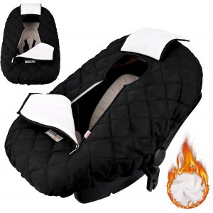 Subzonal-Housse De Si&egrave;ge Auto Pour B&eacute;b&eacute; Universel Chaud Si&egrave;ge Auto Footmuff Anti Vent Et Eau Porte Avant Zipp&eacute;e Lavable En Machine - Neuf