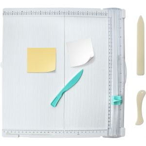 Mevronisshop-Massicot A4 36x34cm Massicot Scrapbooking Planche De Pliage Scrapbooking Paper Cutter 2 Plioir En Os Pour Fabriquer Des Cartes Et Des Loisirs Cr&eacute;atifs Avec Du Papier - Neuf