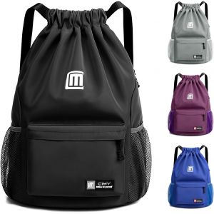 RFCBC-Sac à Dos Cordon Grand, Sac de Sport Imperméable pour Homme Femme Sac Cordon Sac à Dos pour Shopping Sport Voyage - Neuf