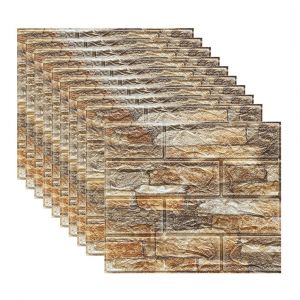 Lot de 10 stickers muraux amovibles et imperm&eacute;ables pour carrelage, id&eacute;aux pour la d&eacute;coration de la cuisine et de la salle de bain. - Neuf