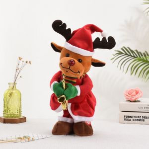 1pcs &Eacute;lectrique de la Danse de l'Arbre de No&euml;l en Peluche Jouets pour No&euml;l - Neuf