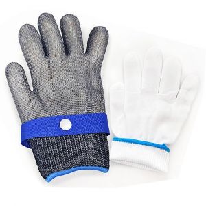Gants de protection anti-coupure,gants de protection contre les coupures,gants de protection pour boucher,cuisine,hu&icirc;tres,coupe de viande,sculpture sur bois et jardin - Neuf