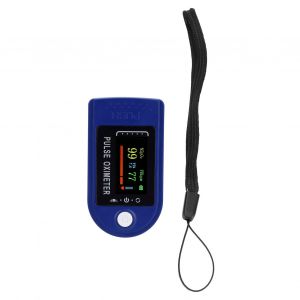 Hjlian Mini Oxymetre De Pouls, Moniteur De Saturation En Oxygene Du Sang, Oxymetre De Pouls, Pour La Maison Et L'hopital, Bleu - Neuf