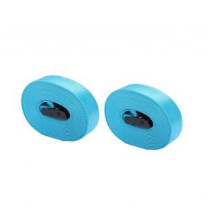 Sangle D'arrimage En Alliage De Zinc Noir, 2 PièCes, Boucle à Pression, Bandage Bleu Ciel, Corde De Serrage De 25mm, 1 MèTre - Neuf