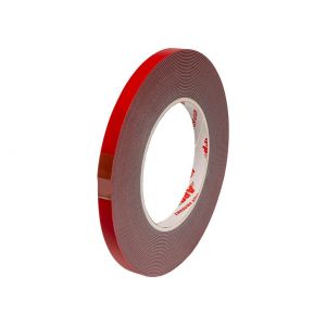 App Acryl Tape Ruban Adhésif Double Face Extra Fort | Adhésif De Montage Pour Intérieur Et Extérieur | Rouge | Rouleau De 10 M X 9 - Neuf