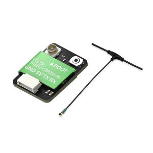 ExpressLRS ELRS Nano R&eacute;cepteur ELRS 2.4GHz Nano RX avec grande antenne de 70 mm pour pi&egrave;ces FPV - Neuf