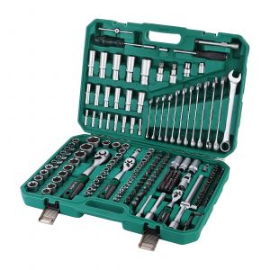 Cl&eacute;s &agrave; Douille et &agrave; Cliquet, Kit d'Outils, 219 PCS - Neuf