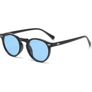 Lunette De Soleil Polaris&eacute;e Ronde Homme Femme Vintage R&eacute;tro Lunettes De Soleil Femme Polaris&eacute;es Protection Uv400 - Neuf