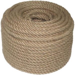 Nouvelhorizonstore-Corde De Jute Naturelle, 8 Mm D&iquest;&Eacute;paisseur Et 50 M De Long, Pour Le Jardin, Les Travaux Manuels, Les Emballage Et La D&eacute;coration - Neuf