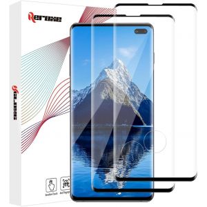 Kal-Lot De 2 Films De Protection D'écran En Verre Blindé Pour Samsung Galaxy S10 Plus, Anti-Bulles, Ultra Transparent, Pour Samsung S10 Plus, 0 Poussières Et Bulles, S'adapte Parfaitement Au S10 - Neuf