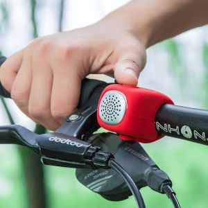 Vélo Bell Vélo Électrique Cloches De Vélos Corne Rouge Résistant À L'eau - Neuf