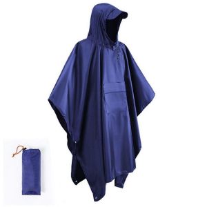 Housse De Pluie Pour Moto,Camping,Randonn&eacute;e,Voyage,V&ecirc;tements De Pluie,Tente,Bleu - Neuf