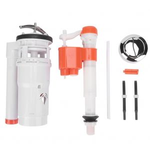 HJLIAN Kit de remplacement de bouton de valve de chasse d'eau pour robinet de remplissage de toilettes, accessoires de salle de bains pour toilettes monobloc - Neuf
