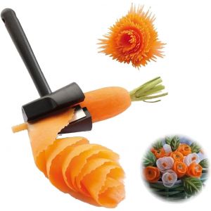 Coupe-L&eacute;gumes En Spirale-Coupe-L&eacute;gumes Pratique Pour Carottes,Courgettes,Pommes De Terre,Concombres Et Radis-Coupe-L&eacute;gumes Et Spaghetti-Accessoire De Cuisine - Neuf