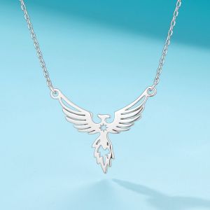 Collier En Argent Sterling S925 Avec Ailes D'ange - Neuf