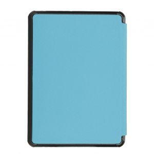 Etui Paperwhite Oasis 2019 En Cuir Pu A Motif Croise, Ultra Fin Et Leger, Pour Kindle, Bleu Ciel - Neuf