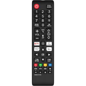 SUBZONAL-Samsung BN59-01315N T&eacute;l&eacute;commande universelle pour t&eacute;l&eacute;viseur LCD Smart LED 2020/21/22/23, avec boutons r&eacute;seau, P V, Sam TV Plus et D+ - Neuf