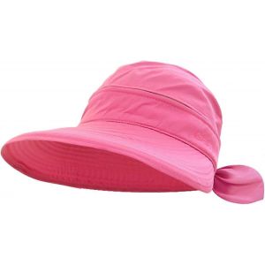 Women's Sun Visor Hats Wide Brim Sun Hat Uv Protection Beach Hat Summer Sport Cap Visors - Neuf