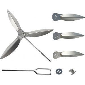 Lot de 2 systèmes de Nettoyage One Touch de 47cm, 18-1/2-Inch Kit de Nettoyage One Touch compatibles avec Les barbecues à Charbon 7443 90992 3618 307443 307408 90719 - Neuf