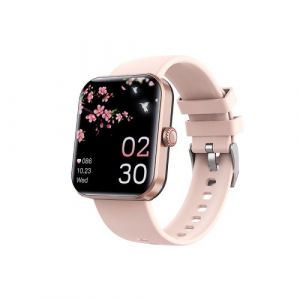 Montre Intelligente F57l 1,91"" - Écran Couleur, Suivi Fréquence Cardiaque & Pression Artérielle (Rose) - Neuf