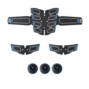 Entraîneur Musculaire Abdominal Aste Usb,Masseur Musculaire Abdominal Portable,Ceinture D'entraînement Électronique,Équipement De Fitness - Type Bleu #D - Neuf