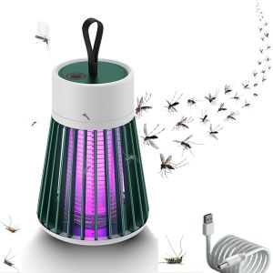 KALANKA-Tueur de Moustiques, Tueur de moustiques USB Portable léger Rechargeable, Grande Batterie intégrée de 2000 mAh, adapté à l'intérieur, aux Jardins Domestiques, au Camping et aux Pique-niques - Neuf