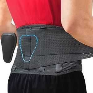 Dos Ceinture De Soutien Pour Soulager Les Maux De Dos, Hernie Discale, Sciatique, Scoliose Et Plus Encore! - Mesh Respirant Avec Coussin Lombaire Réglable Sangles De Soutien - Ceinture Lombaire - Neuf