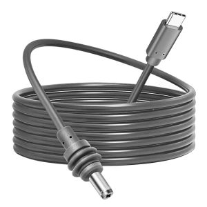 Tye-Mini Câble D'alimentation Usb C Vers Dc 100 W Entrée Usb Type-C Vers Prise Cylindrique Étanche Cordon De Charge 18 Awg Fonctionne Avec Une Source Pd 60 W + Compatible Avec 28 V Pps Et 20 V Pd - Neuf