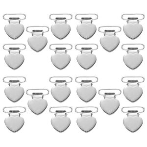Lot De 20 Attaches-T&eacute;tines En Fer Robustes &iquest; Attaches Polyvalentes Pour Bavoirs, Jouets Et Plus Encore - Neuf