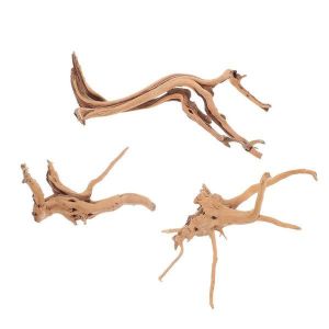 Lot De 3 D&eacute;corations D'aquarium En Bois Flott&eacute; Naturel &iquest; D&eacute;corations R&eacute;alistes Pour Aquarium Sous-Marin - Neuf