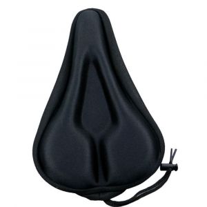 Coussin De Selle De V&eacute;lo &iquest; Housse De Selle De V&eacute;lo Rembourr&eacute;e En Gel Pour Hommes Et Femmes, Confort, Selle De V&eacute;lo D'exercice Extra Douce, Pour L'ext&eacute;rieur Et L'int&eacute;rieur - Neuf