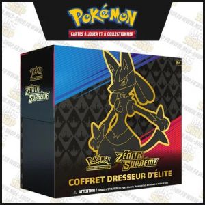 Pok&eacute;mon Coffret Dresseur D&iquest;&Eacute;lite Etb &iquest; Z&eacute;nith Supr&ecirc;me Eb12.5 Fr - Neuf