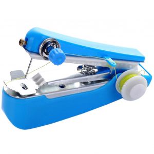 Mini Machine &Agrave; Coudre Portable Bleue Pratique Pour La Maison Et Les Voyages - Neuf