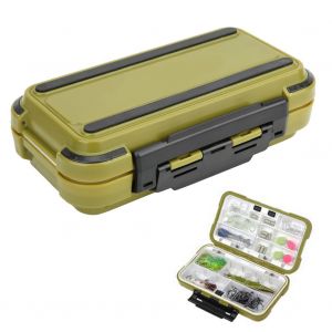 Boite de rangement etanche en ABS pour materiel de peche, appats, leurres, hamecons, conteneur organisateur, accessoires - Neuf