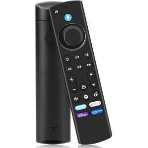 Télécommande Vocale De Remplacement De La 4Ème Génération,Pour Amz Fir-E Tv Stick 2Nd Gen, 3Rd Gen,Lite, 4K, 4K Max, Lite, Hd,Convient Pour Smart Tvs Cube,Avec 4 Clés De Raccourci - Neuf